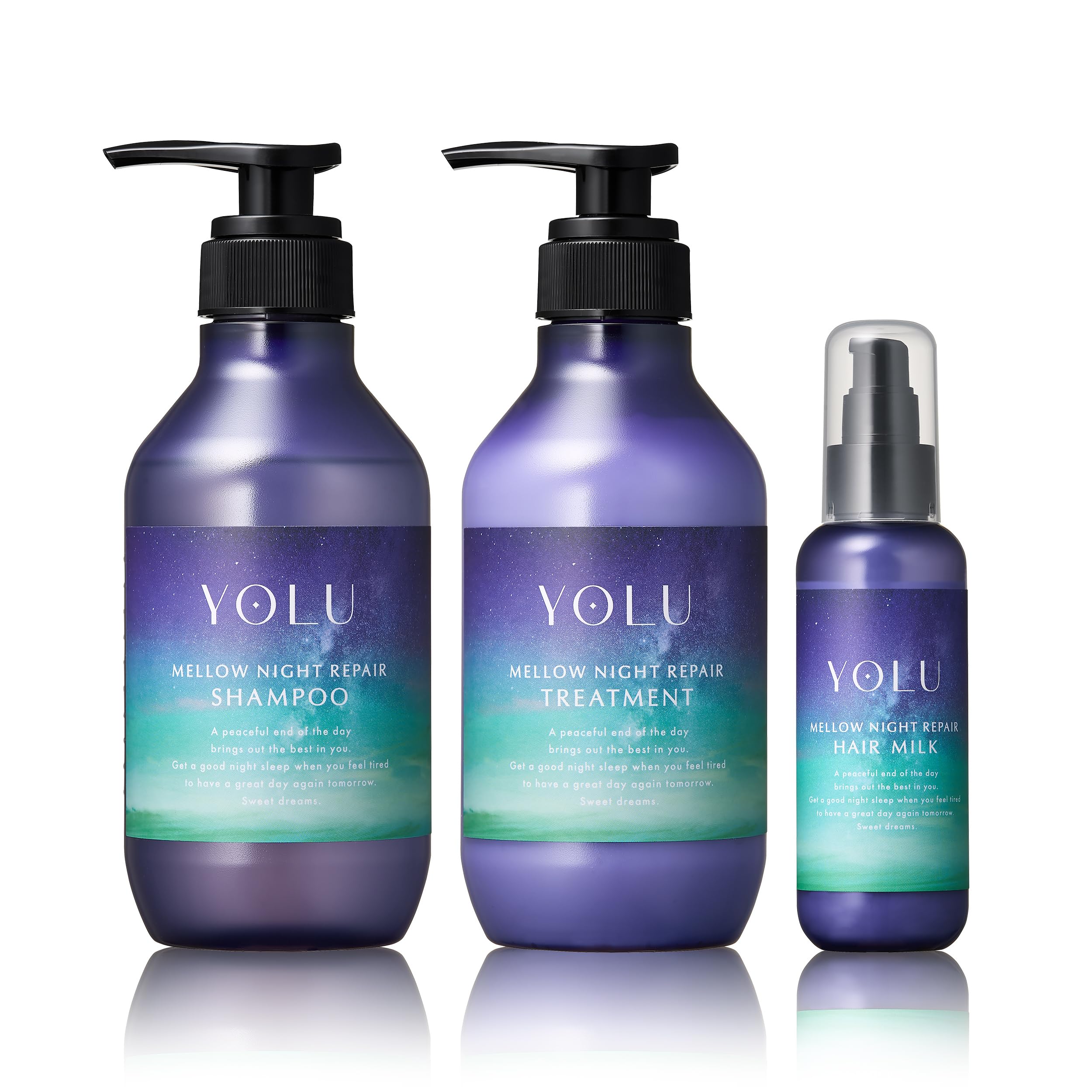 Amazon | YOLU ヨル シャンプー トリートメント ヘアミルク 3点 セット